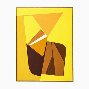 Ib Geertsen, Composizione, 1959, Pittura a olio