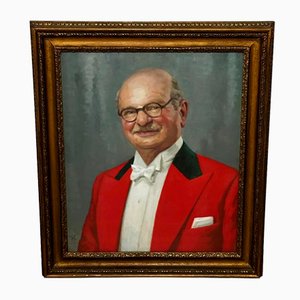 Follower of Herbert James Gunn, Sir Philip Grey Egerton, 15th Baronet, 1950s, Oil Painting