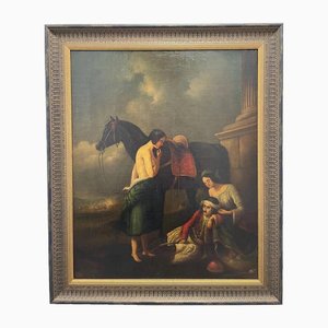 After Abraham Cooper RA, The Wounded Greek, 19th Century, Oil Painting