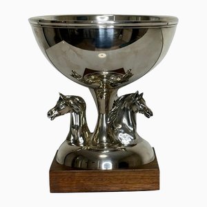 Trofeo francés de plata del caballo ecuestre