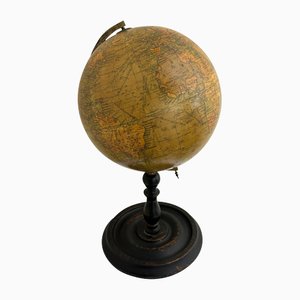 Vintage Geographic Terrestrial Globe, 1920s