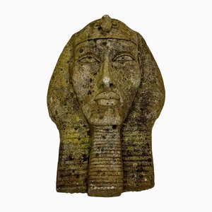 Small Garden Wall Sculpture after Egyptian Pharoah Ramesses II