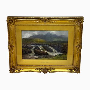 Louis Bosworth Hurt, Glen Sligachan Skye Scotland, 19th Century, Oil Painting