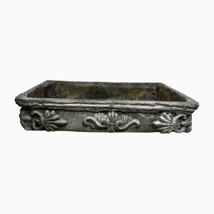 Small Antique British Georgian Poppy Window Sill Garden Planter