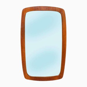 Vintage Organic Mirror in Teak, 1960s