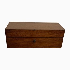 Antique Victorian Mahogany Trinket Box, 1880