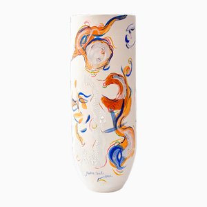 A Journey Through My Notebook Vase by Martine Thoelen, 2021