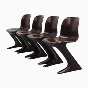 Z Chairs by Ernst Moeckl for Horn Collection 1970s, Set of 4