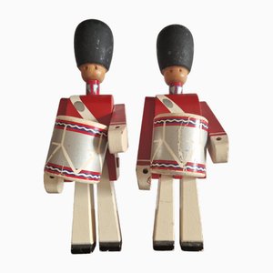 Kings Guardman Drummer von Kay Bojesen, 1960er, 2er Set