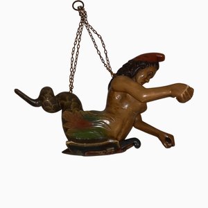 Figurine de Sirène en Bois, 1817