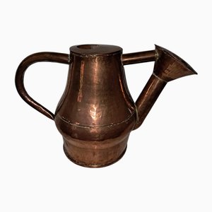 Antique Castle Watering Can in Copper