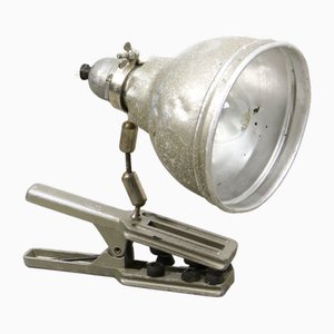 Vintage Industrial Italian Ianiro Clip on Lamp, 1950s