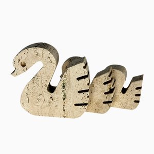 Swans by Enzo Mari for F.lli Mannelli, 1970s, Set of 3
