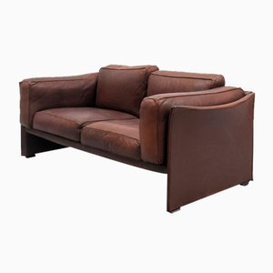 Sofá de dos plazas 405 Duc de Mario Bellini para Cassina, años 70