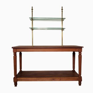 Antique Showcase Table, 1890s
