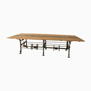 Table sur Socle de Machine à Coudre Necchi, 1920s