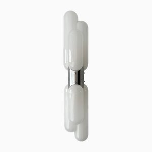 Italian Torpedo Murano Glass Sconce attributed to Mazzega, 1970s