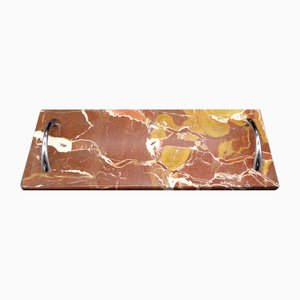 Tablett aus rotem Jaspis Marmor von Euromarmi Store