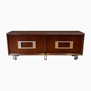 Credenza impiallacciata in noce di Jordi Villanova, Spagna, anni '70