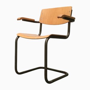 Sedia cantilever S43F Mid-Century di Mart Stam per Thonet, Germania, anni '60