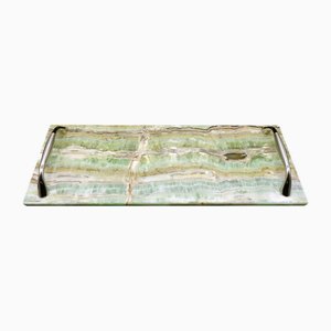 Smaragdgrünes Onyx Tablett von Euromarmi Store
