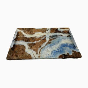 Blue Jeans Marble Tray by Euromarmi Store