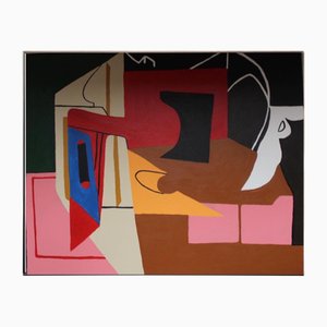 Bodasca, Original Bunte Abstrakte, Acryl auf Leinwand