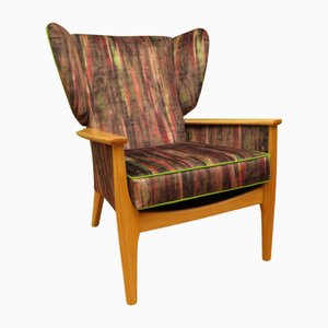 Vintage Stuhl aus Warwick Linn Autumn Stoff von Parker Knoll, 1960er