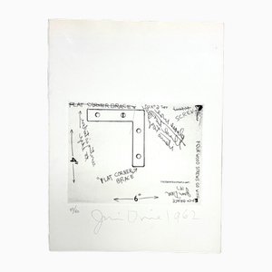 Jim Dine, Composition, 1962, Lithograph
