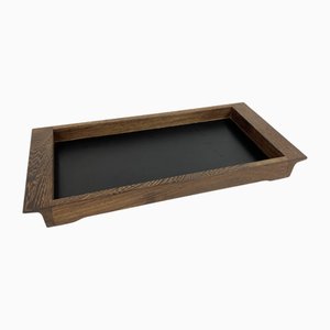 Modern Serving Tray in Wenge Wood by Henning Seidelin for Voss, 1960s