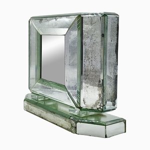 Espejo de tocador italiano Art Déco, años 40