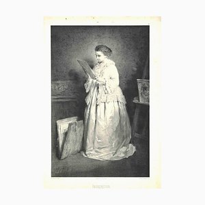 Charles Joshua Chaplin, Indiscretion, Lithograph, 19th Century