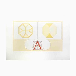 Lucio Del Pezzo, Composición, Litografía, años 70
