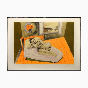 Ugo Attardi, Untitled, Lithograph, 1985
