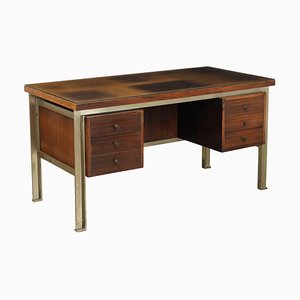 Vintage Desk with Metal Structure, 1960s