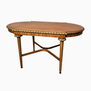 Vintage Couchtisch aus edlem Satinholz