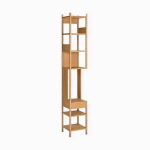 1991 Right Handed Lungangolo in Oiled Oak by Achille Castiglioni for Karakter