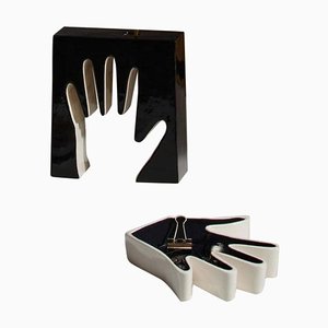 Ceramics Impronta and Pin Tray by Luisa Parisi for Cassina, Set of 2