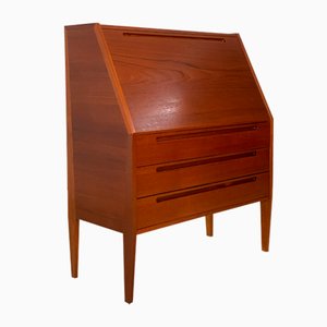 Dänischer Teak Sekretär von Kai Kristiansen
