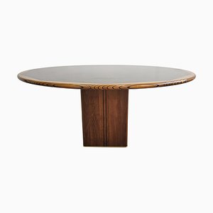 Mid-Century Modern Africa Esstisch von Afra & Tobia Scarpa für Maxalto, 1975