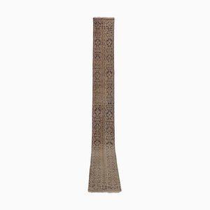 Vintage Turkish Neoclassical Oushak Runner Rug