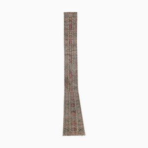 Turkish Distressed Long Runner Rug, 1960s