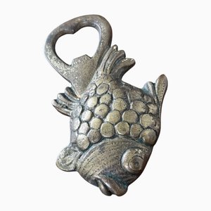 Mid-Century Fish Bottle Opener in Brass, 1960s