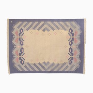 Large Vintage Swedish Kilim, 1960s