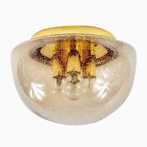 Große Space Age Einbau- oder Deckenlampe in Pilzform von Limburg, Deutschland, 1970er