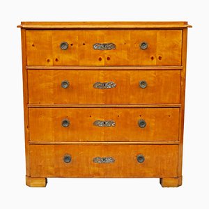 Scandinavian Biedermeier Chest of Drawers with Secretaire