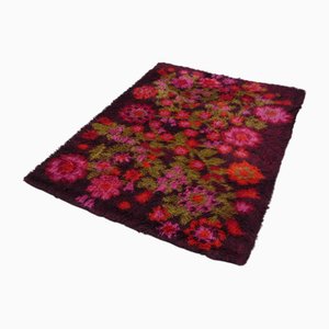 Tapis Floral Pop Art, 1970s
