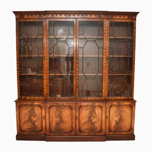 Georgian Breakfront Bookcase, 1950s