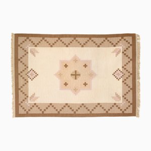 Vintage Swedish Kilim, 1960s