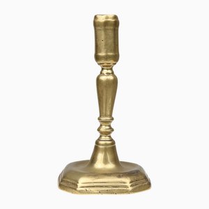 French Antique Candlestick in Bronze, 16th Century